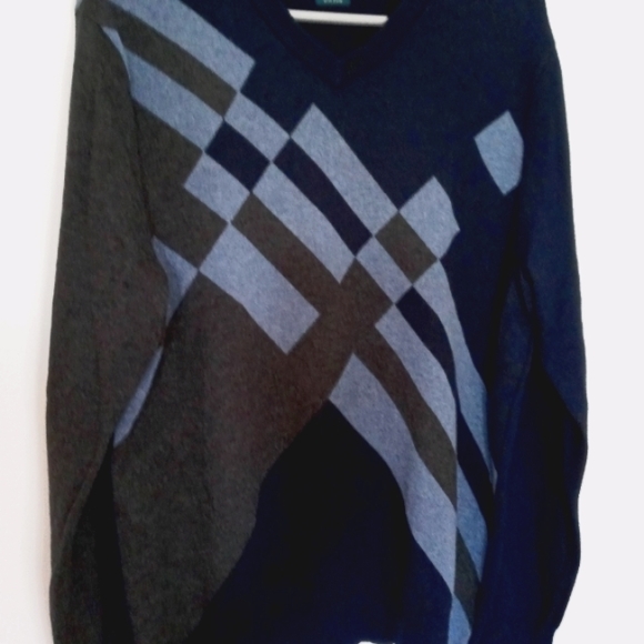 PERRY ELLIS Wool Blend Sweater - Picture 1 of 8